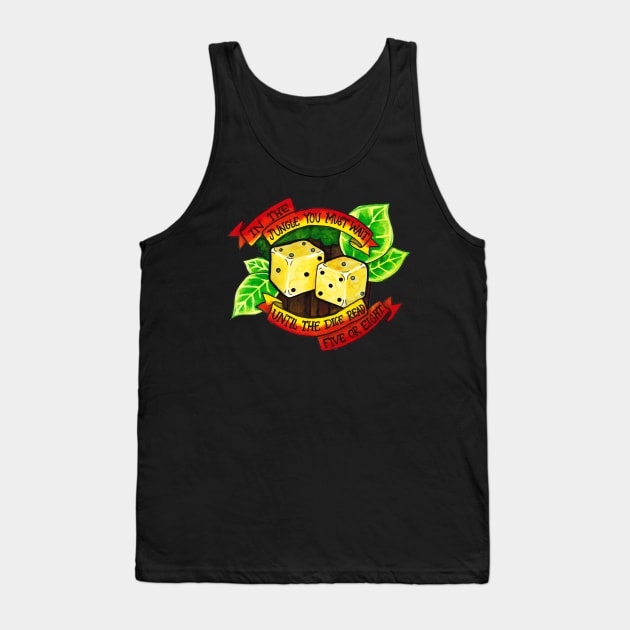 Jumanji Quote Tank Top by EMthatwonders